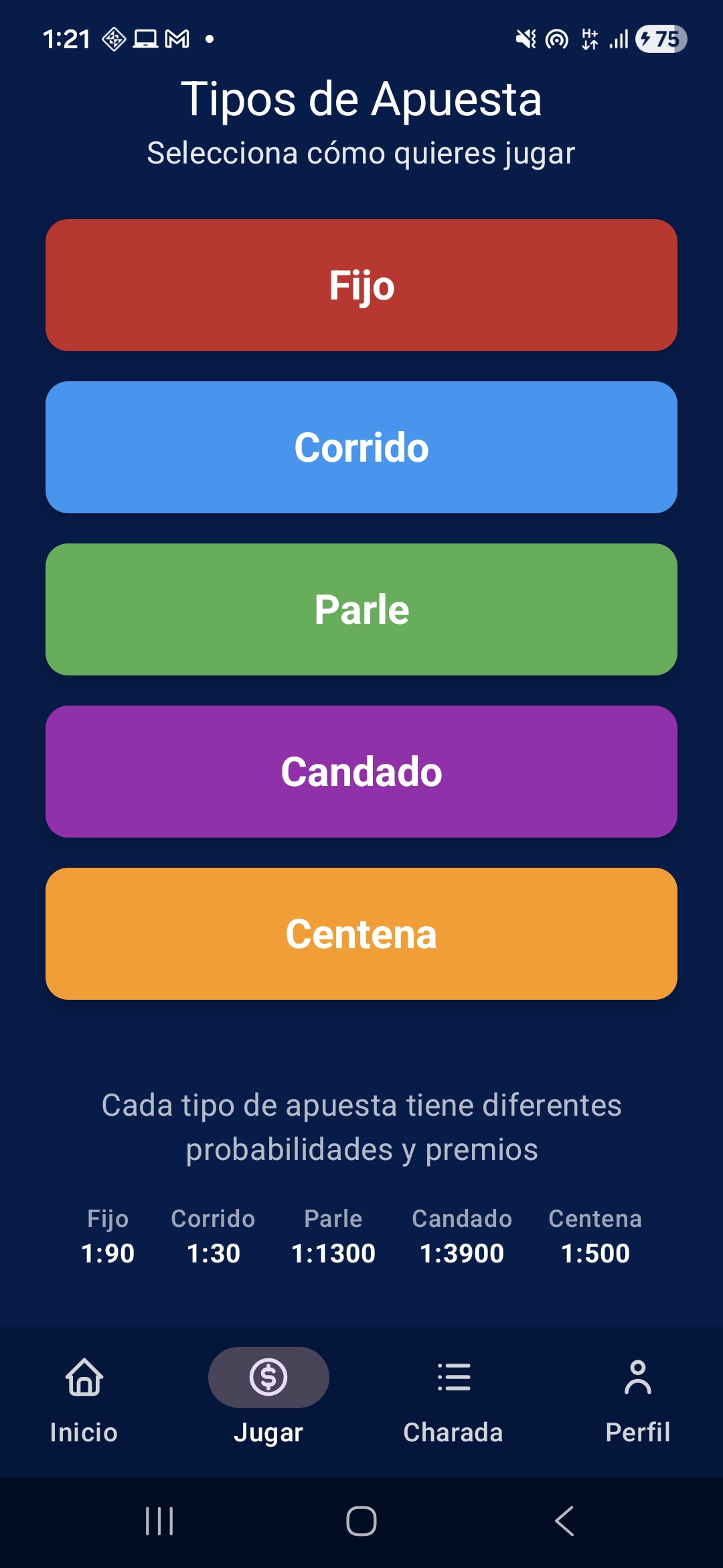 Apuestas